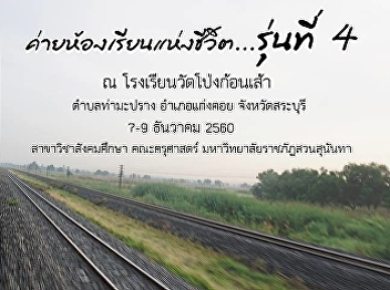 The School of Social Studies, Faculty of
Education, Suan Sunandha Rajabhat
University organized the 