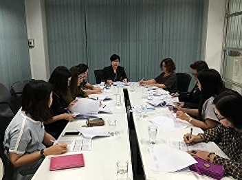 Prof. Dr. Anchana  Sooksomchitra,
Associate Dean for Academic Affairs
Conducted a workshop to clarify the
guideline for applying for the local
teacher development program in 2018.