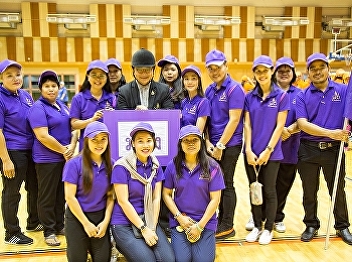 27 December 2560 Assoc. Prof. Dr.
Nantiya Noichan, Dean of Faculty of
Education, led the personnel team to
participate in the 2560 athletic event.