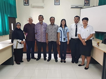 22 มกราคม 2561 นางสาวณัฐญากานต์
สามารถและนายเมธัส สุภรางค์ยุทธ์
นักศึกษาชั้นปีที่ 4 สาขาวิชาภาษาอังกฤษ
คณะครุศาสตร์ ร่วมด้วย Miss Meryll Joyce
C. Cabinian ( ประเทศฟิลิปปินส์)
ซึ่งนักศึกษาที่เข้าร่วมโครงการ
SEA-Teacher Project กับทางมหาวิทยาลัย
Halu Oleo ณ