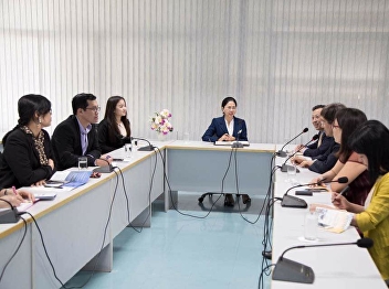 January 26, 2018. Associate Professor
Dr. Nantiya Noichan welcomed the
management team of Beijing Wuzi
University, China