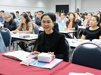 March 13, 2018. Associate Professor Dr.
Nantiya Noichan, Faculty of Education,
together with Faculty of Education,
participated in the project development
and added academic positions. Group 1
Fast Track at Meeting Room, 5th floor,
Suan Sunandha Ra