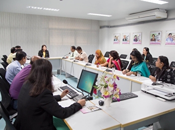 Assoc.Prof.Dr.Pavinee Mokasin Vice Dean
for Planning and Quality Assurance The
opening ceremony of the workshop on Thai
primary education management Organized
by the Professional Development
Education Center With the management and
faculty. Ministry of Ed