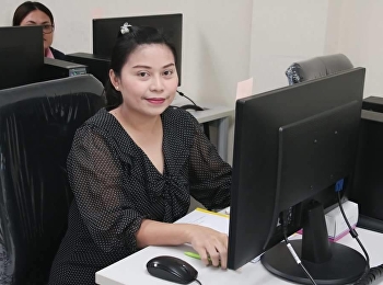 19 มิถุนายน 2561 ณ
ห้องปฏิบัติการคอมพิวเตอร์ ชั้น สอง อาคาร
31 น.ส.ธิดารัตน์ โชคนาคะวโร
เข้าร่วมประชุมกับ กองนโยบายและแผน
ร่วมกับกองคลังและกองบริการการศึกษา
จัดการประชุมซักซ้อมความเข้าใจ
และเตรียมแนวปฏิบัติในการดำเนินงานตามประกาศมหาวิทยาลัยราชภัฏสวนสุนันท