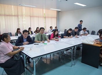 June 20, 2018. Assistant Professor
Pawinee Khomananin, Associate Dean for
Planning and Quality Assurance,
organized the meeting of the Executive
and Heads of Branch.