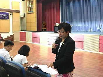 June 26, 2018 at Suntananusorn Hall Suan
Sunandha Rajabhat University Teacher
Training Experience Department of
Education Services, Faculty of Education
Student Orientation Project To prepare
for the professional practice of the 4th
year students by Dr. A