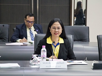 July 9, 2018 Associate Professor Dr.
Nantiya Noichan  Dean of Faculty of
Education Attended the 7/61 University
Executive Board Meeting at the Council
Room, Building 31, 5th Floor, Suan
Sunandha Rajabhat University.