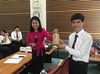 โครงการปรับพื้นฐานนักศึกษาชั้นปีที่ 1
สาขาวิชาภาษาไทย ระหว่างวันที่ 1-2
สิงหาคม 2561
เป็นการเตรียมความพร้อมให้นักศึกษาเข้าใจรูปแบบการเรียนการสอนในมหาลัย
การใช้ชีวิตใน กทม. การครองตนเอง
และความรู้ด้านวิชาภาษาไทย
โดยอาจารย์ในสาขาวิชาภาษาไทยเป็นผู้สอน