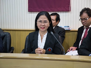 7 สิงหาคม 2561 รองศาสตราจารย์ ดร.นันทิยา
น้อยจันทร์ คณบดีคณะครุศาตร์เข้าร่วม
การประชุมสภาคณบดีคณะครุศาสตร์
ศึกษาศาสตร์แห่งประเทศไทย