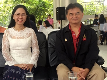 September 9,2018 Associate professor Dr.
Nuntiya Noichan attended the  making
merit ceremony and Opening peer
mentoring circles in Education of social
studies 2017 at Suan Sunandha Rajabhat
University