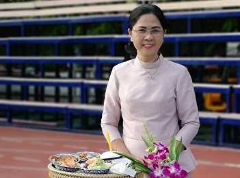 September 24, 2018. Associate Professor
Dr. Nantiya Noichan, Dean of Faculty of
Education, presided over the Ceremony of
Offering Rice Paddies, Dry Food, General
Science Faculty, Faculty of Education.
Suan Sunandha Rajabhat University