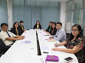 On January 7, 2019 at 9:30 am, Associate
Professor Dr. Nantiya Noichun, Dean of
the Faculty of Education, presided over
the meeting of the Faculty of Education
at the Office of the Faculty of
Education's 3rd floor.