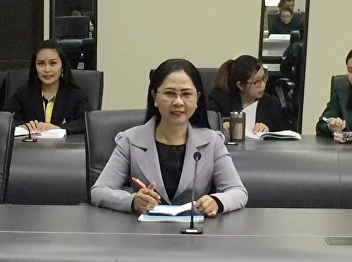 4 March 2019 Associate Professor Dr.
Nantiya Noichun, Dean, together with
staff attending the Internal Quality
Assurance Committee meeting Academic
Year 2561, No. 2/2562, at the University
Council Room, 5th floor, Building 31,
