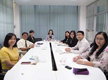 11 มีนาคม 2562 รองศาสตราจารย์ ดร.นันทิยา
น้อยจันทร์ เป็นประธาน
การประชุมคณะกรรมการบริหารคณะครุศาสตร์
ครั้งที่ 2/2562 ณ ห้องประชุมคณะครุศาสตร์
มหาวิทยาลัยราชภัฏสวนสุนันทา