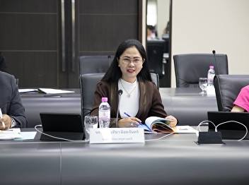 Attending the University Executive
Committee Meeting (MOF) No. 3/2562