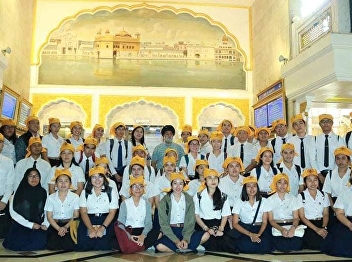 field trips Students are listening to
lectures and questions to answer
questions about Sikhism. Have visited to
study the internal form And activities
of the Sikh temples, including eating at
the kitchen, religion