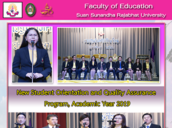 New Student Orientation and Quality
Assurance Program, Academic Year 2019