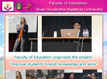 Faculty of Education organized the
project. 