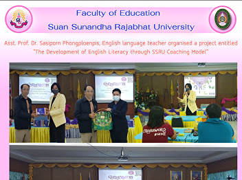 Asst. Prof. Dr. Sasiporn Phongploenpis,
English language teacher organised a
project entitled 