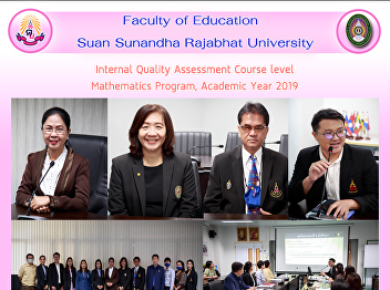 Internal Quality Assessment Course level
Mathematics Program, Academic Year 2019
