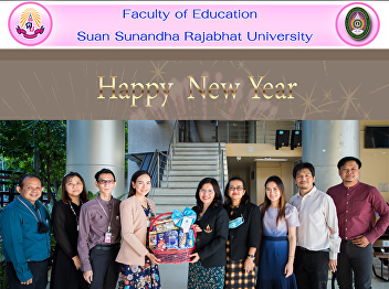 Management and personnel Office of
Academic Resources and Information
Technology Happy New Year to Prof. Dr.
Kannika Piromrat, Dean of the Faculty of
Education