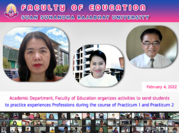 Academic Department, Faculty of
Education organizes activities to send
students to practice experiences
Professions during the course of
Practicum 1 and Practicum 2