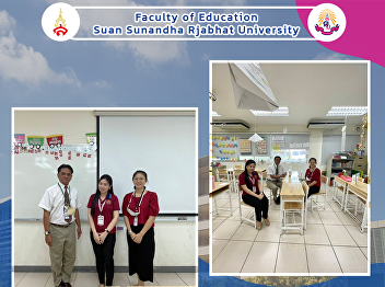 Asst.Prof.Songkran Khuntiptong, Deputy
Dean for Student Affairs, supervises the
teaching and learning of graduate
students at Thai-Chinese International
School.