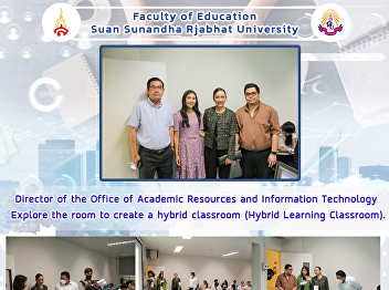 Director of the Office of Academic
Resources and Information Technology
Explore the room to create a hybrid
classroom (Hybrid Learning Classroom).