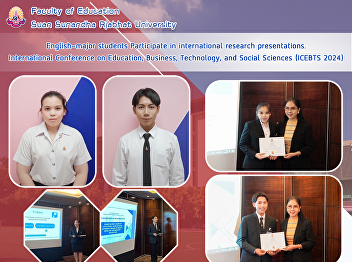 English-major students Participate in
international research presentations.
International Conference on Education,
Business, Technology, and Social
Sciences (ICEBTS 2024)